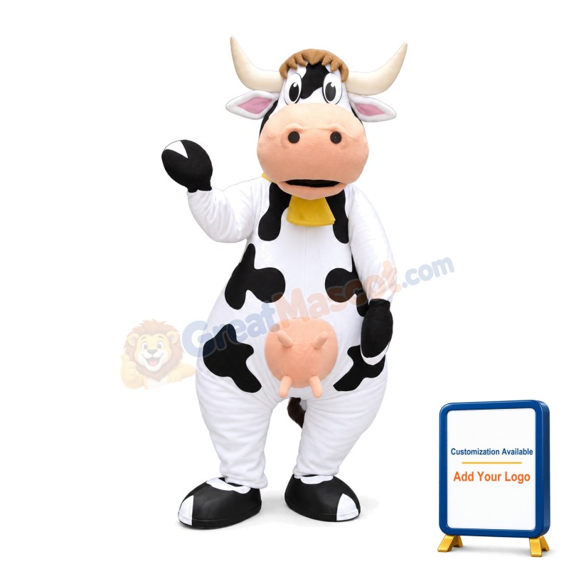 Dairy Cattle Mascot Costume