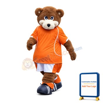 Football Bloomfield Bear Mascot Costume