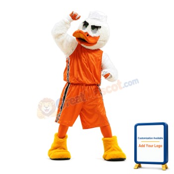 University American White Ibis Mascot Costume