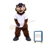 Baseball Brown Bear Mascot Costume