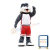 University Basketball Bulldog Mascot Costume