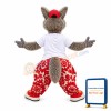 Football Wolf Mascot Costume