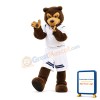 University Grizzly Bear Mascot Costume