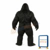 Long Fur Black Orangutan Mascot Adult Costume
