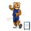 University Golden Panther Mascot Costume