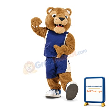 University Golden Panther Mascot Costume