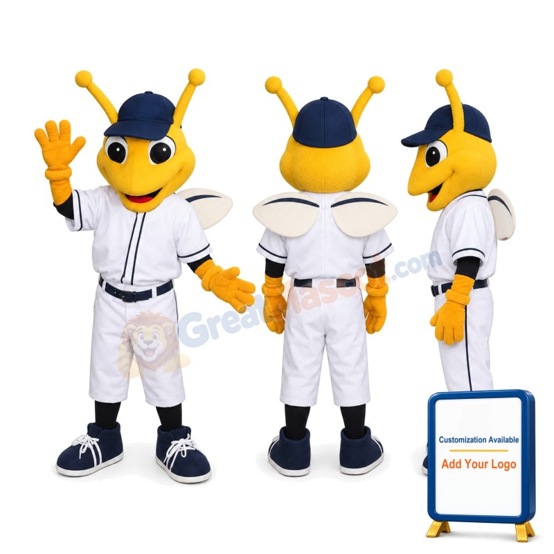 Baseball Bee Home School Mascot Costume