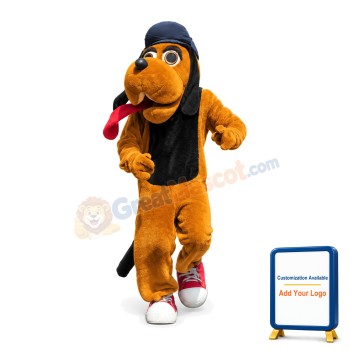 Baseball Hound Dog Mascot Costume