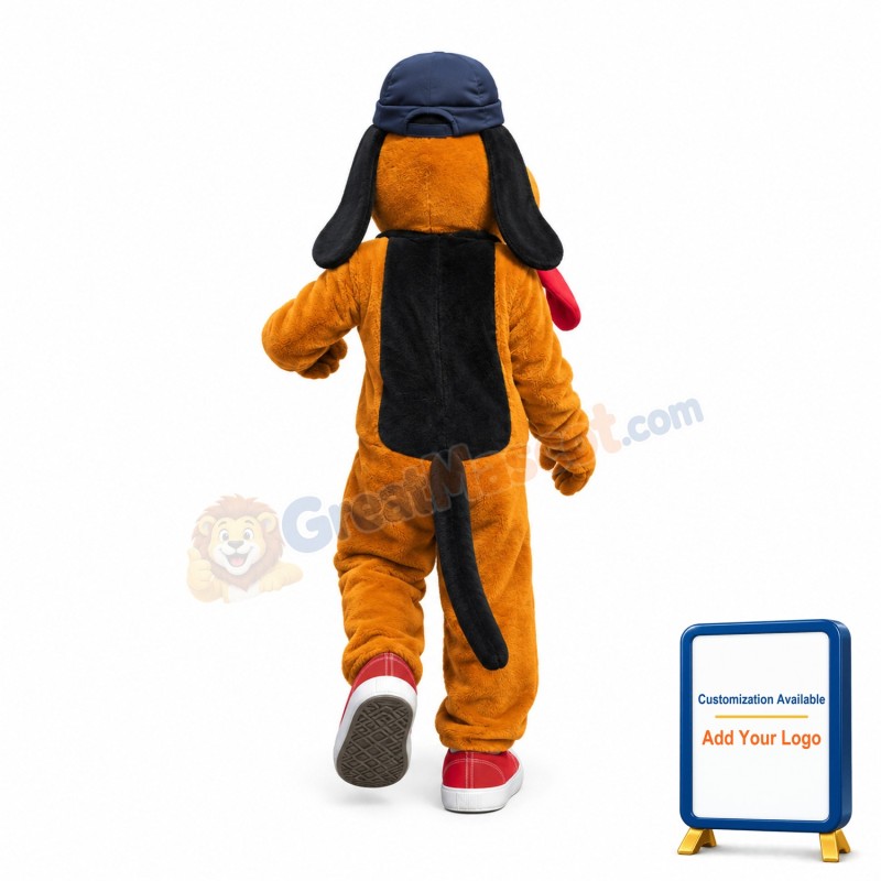 Baseball Hound Dog Mascot Costume