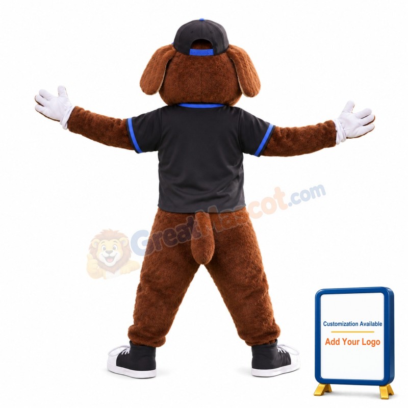 Baseball Dog High School Mascot Adult Costume