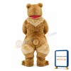 Grizzly Bear Mascot Adult Costume