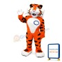 Furry Tiger Mascot Adult Costume