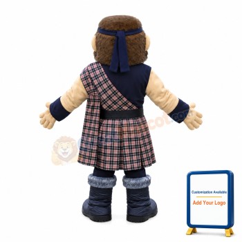 Scottish Man Mascot Costume
