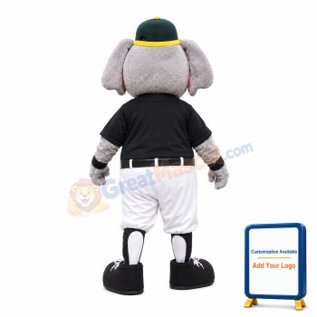 Baseball Elephant Mascot Adult Costume