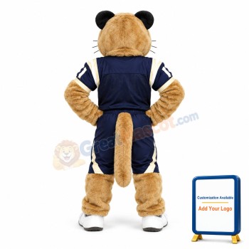 College Football Golden Panther Mascot Costume