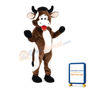 Lovely Cattle Mascot Costume 