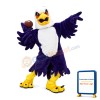 Sport Purple Bald Eagle Mascot Adult Costume