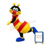 Lovely Honeybee Mascot Adult Costume