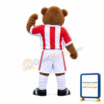 Football Bear Mascot Costume