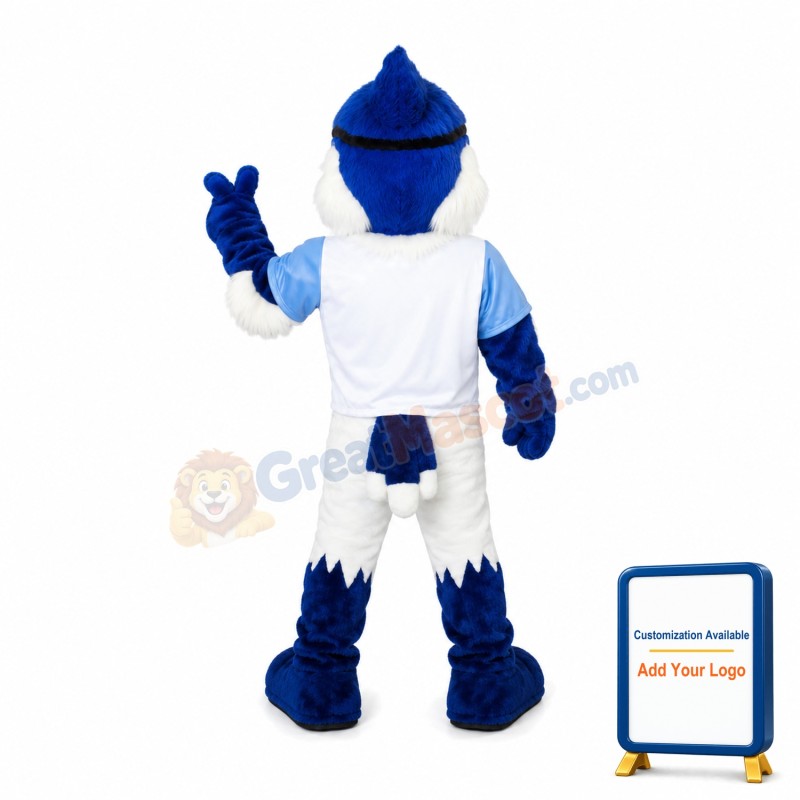 Sport Blue Jay Mascot Adult Costume