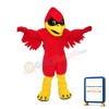 Cardinal Bird Mascot Adult Costume