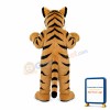 Fat Tiger Animal Mascot Adult Costume