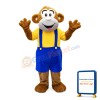 Lovely Brown Monkey Mascot Costume