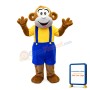 Lovely Brown Monkey Mascot Costume