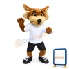 Sport Fox Mascot Adult Costume