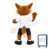 Sport Fox Mascot Adult Costume