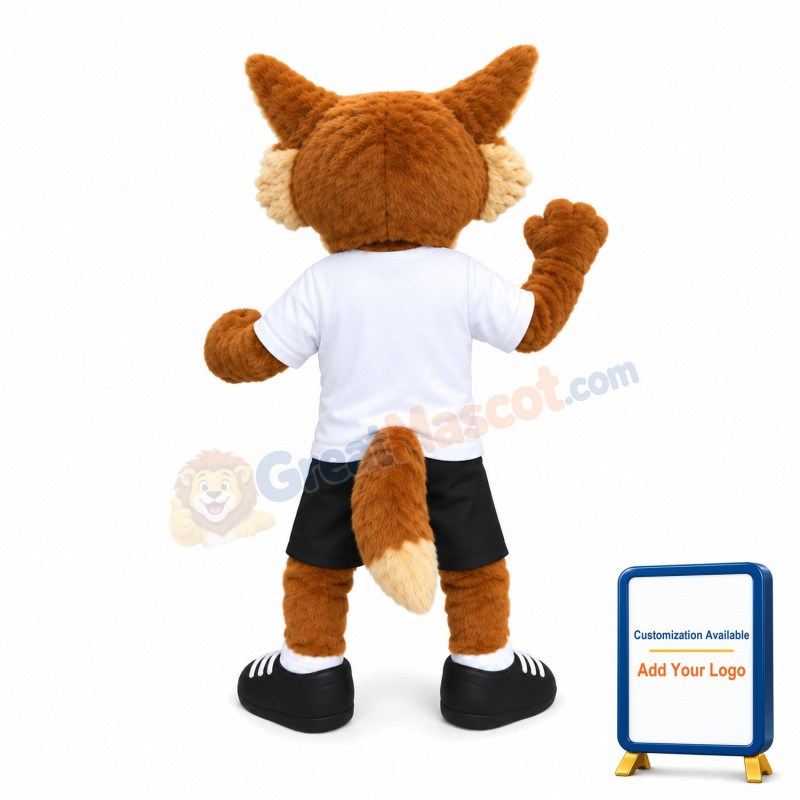 Sport Fox Mascot Adult Costume