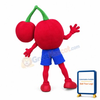 Deluxe Cherry Mascot Adult Costume