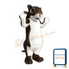 Grey Mouse Animal Mascot Costume