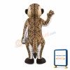 Meerkat Animal Mascot Adult Costume