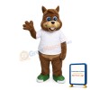 Cute Baby Squirrel Mascot Adult Costume