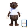 Black Rat Mascot Adult Costume