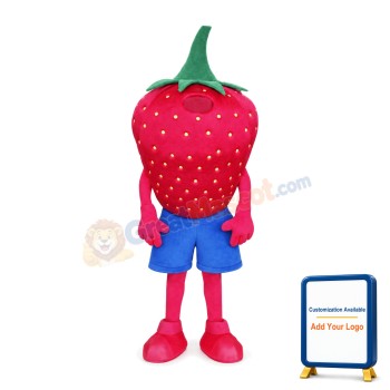 Strawberry Lightweight Mascot Adult Costume