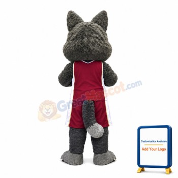 Basketball Black Cat Sports School Mascot Costume