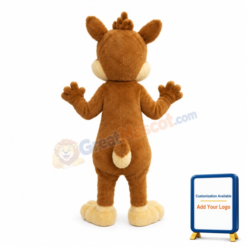 Cute Baby Squirrel Animal Mascot Adult Costume