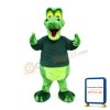 Sport Green Alligator Mascot Costume