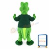 Sport Green Alligator Mascot Costume