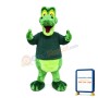 Sport Green Alligator Mascot Costume