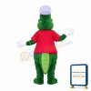 Sport Green Crocodile Mascot Costume