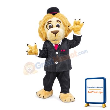 Solicitor Lion Mascot Adult Costume