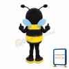 Bee Long Wool Mascot Adult Costume