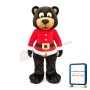 Lovely Christmas Brown Bear Mascot Costume