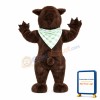 Big Brown Bear Mascot Costume