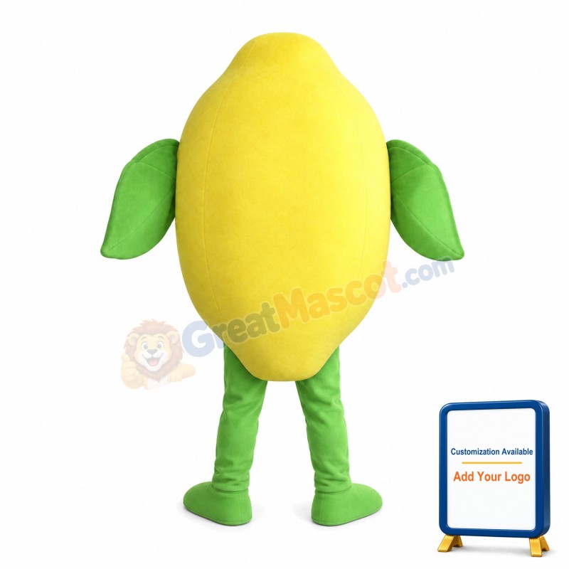 Lightweight Lemon Mascot Costume