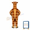 Giraffe Animal Mascot Adult Costume