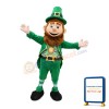 Happy Leprechaun Mascot Costume
